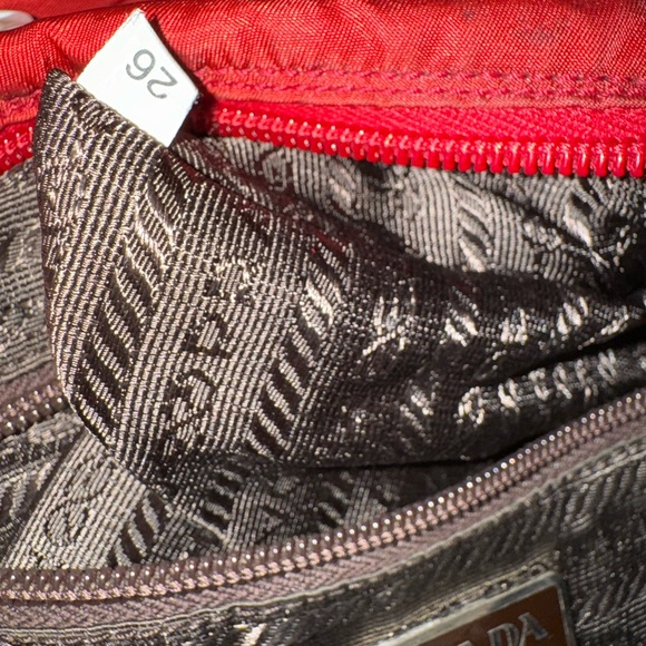 Prada Red Nylon Crossbody - Picture 7 of 9